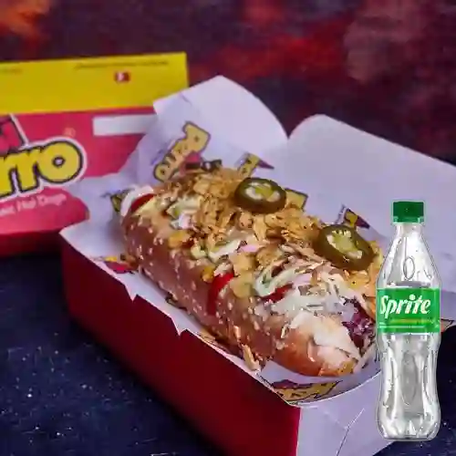 Combo Perro Caliente + Sprite Original 400ml