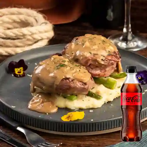 Combo Filet Mignon + Coca-Cola ZERO 400ml
