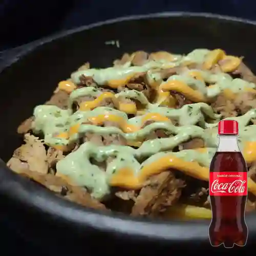 Combo Mix de Papas c/ Carne +Cocacola Orig