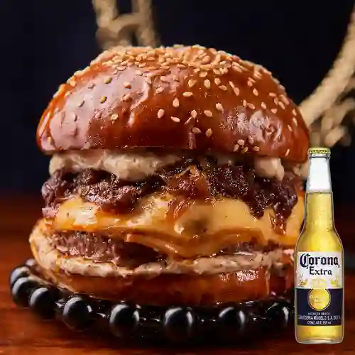 Combo Chistorra Navarra + Cerveza Corona Bot. 355ml