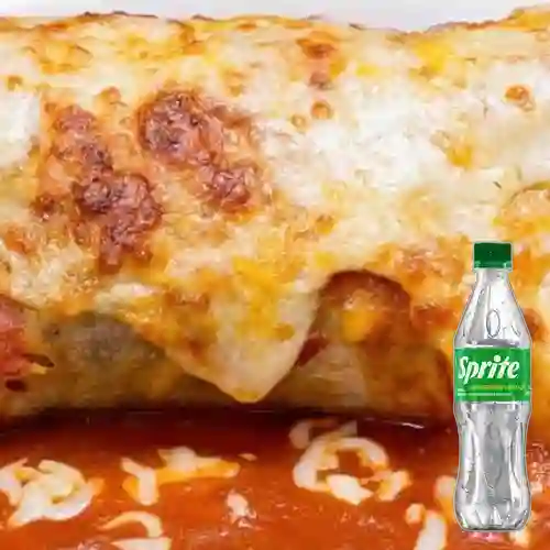 Combo Burrito Cerdo Bbq&Tocineta +Sprite Orig 400ml
