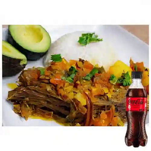 Combo Sobrebarriga en Salsa +Cocacola S/az 400ml