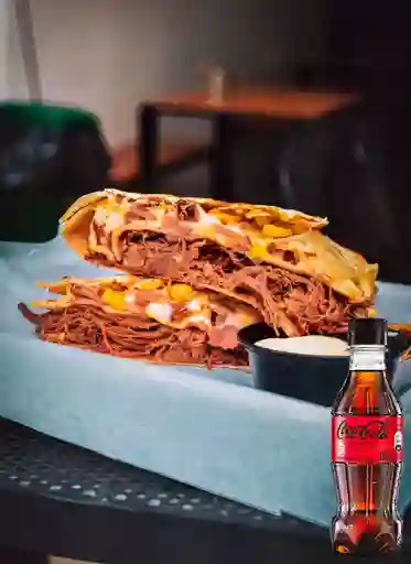 Combo Quesadilla + Coca Cola Sin Azúcar 250ML