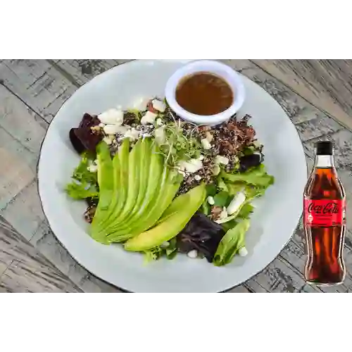 Combo Ensalada Quínoa Negra +Cocacola S/az 300ml