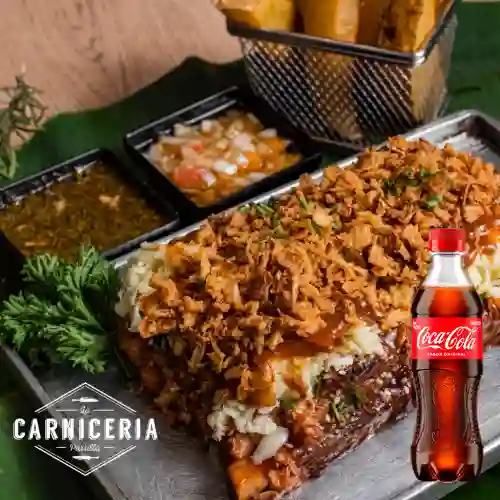 Combo Costillas Crunch & BBQ + Coca Cola Original 400 ml