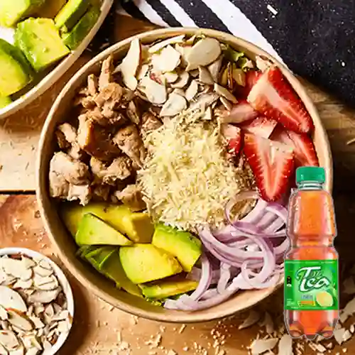 Combo Fresas & Aguacate + Mr Tea Limón 400 ml
