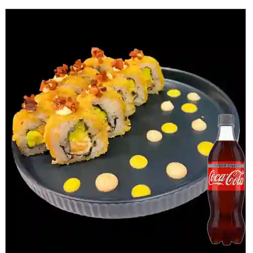 Combo Sakura Roll + Coca-Cola Sabor Ligero 400 ml