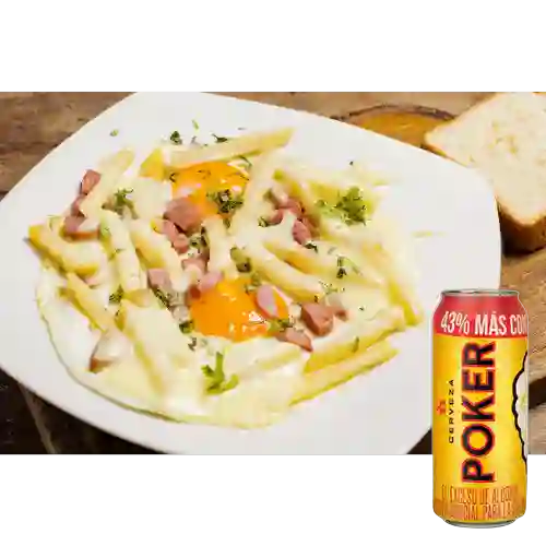 Combo Huevos Al Nido + Poker 330 ml