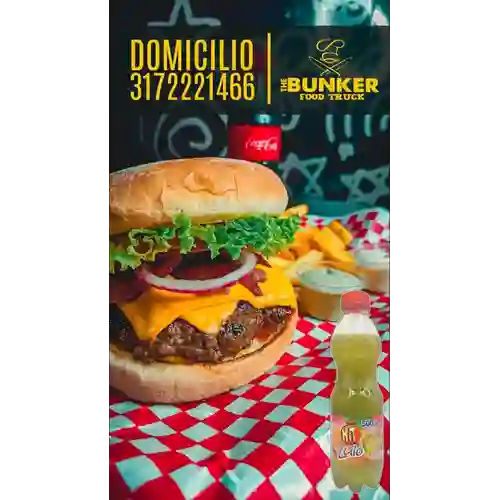 Combo Hamburguesa Angus + Hit Lulo 500 ml