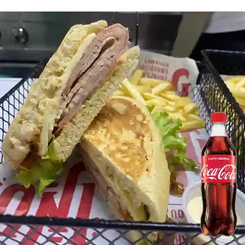 Combo Tres Carnes + Coca Cola Original 500 ml