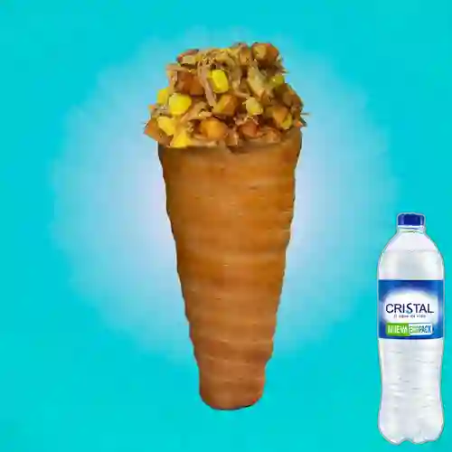 Combo Colombianisimo + Cristal Sin Gas 600 ml