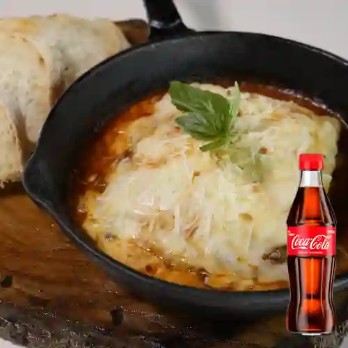 Combo Lasagna Simonetta + Coca Cola Original 300ML