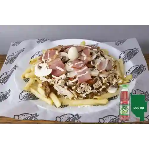 Combo Papas Super Locas + Mr Tea Limón 500 ml