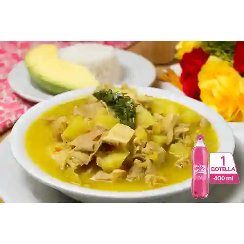 Combo Mondongo + Postobón Manzana 400 ml