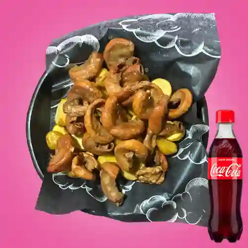 Combo Chunchullo Típico +Cocacola Orig 400ml