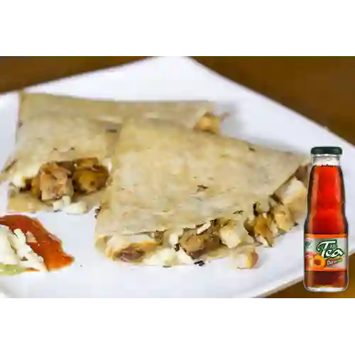Combo Quesadilla Gringa + Mr Tea Durazno 300 ml