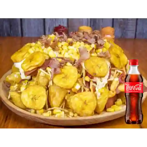Combo Salchiexplosiva + Coca Cola Original 400 ml