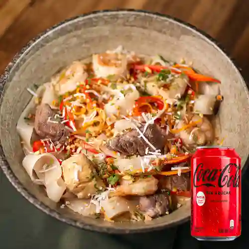 Combo Pad Thai + Coca Cola Sin Azúcar 330ML