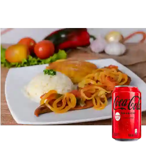 Combo Lengua + Coca Cola Sin Azúcar 330ML