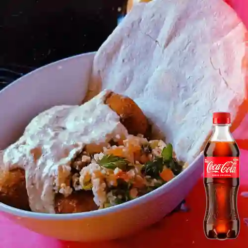 Combo Falafel Spice + Coca Cola Original 400 ml