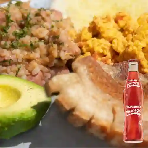 Combo Calentado Montañero + Postobón Tamarindo 350 ml