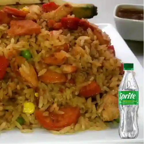 Combo Arroz Colombiano 350 gr + Sprite Original 400ml