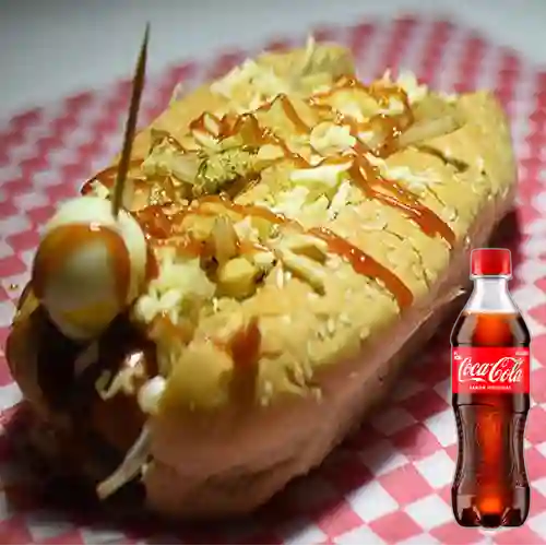 Combo Choriperro + Papa + Coca Cola Original 400 ml