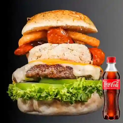 Combo la Choripollo + Coca Cola Original 400 ml