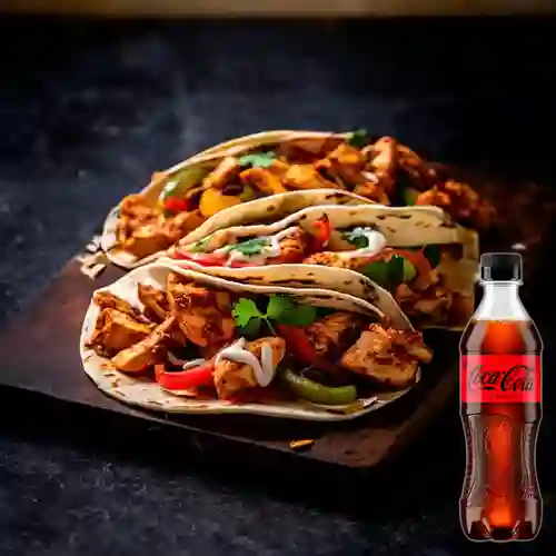 Combo Alambre el Jarocho + Coca-Cola ZERO 400ml