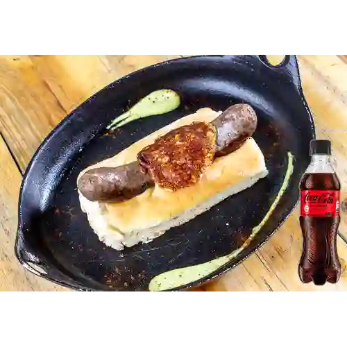 Combo Hot Dog Playa Blanca +Cocacola S/az 400ml