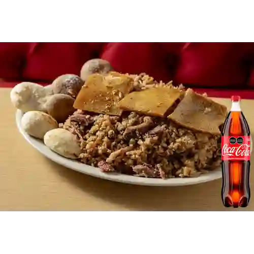 Combo Lechona Kilo (3 Personas) + Cocacola Orig 1.5l