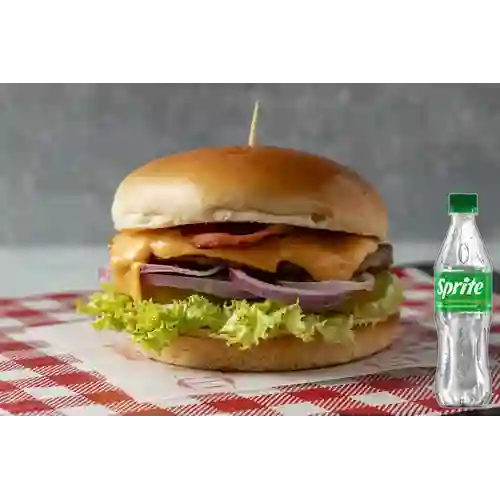 Combo Smash Burger + Sprite Original 400ml