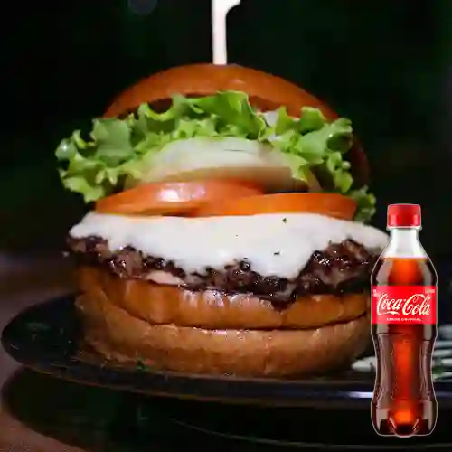 Combo Burger Clásica + Coca Cola Original 400 ml