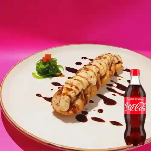 Combo Saitama Roll X 6 Bocados + Coca-cola 350