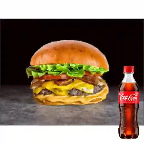 Combo Hamburguesa Original + Coca Cola Original 400 ml