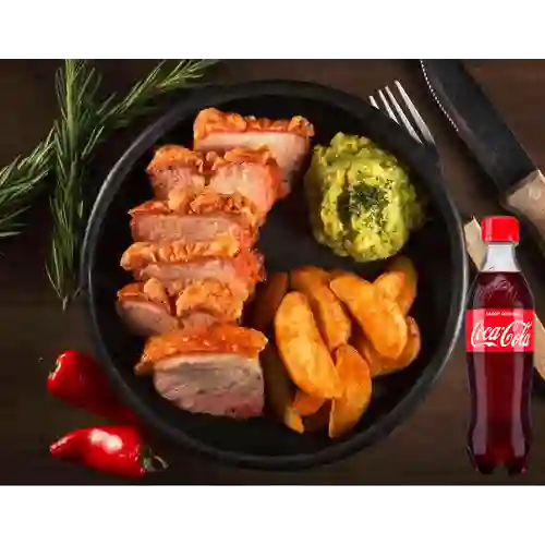 Combo Panceta de Cerdo Al Barril +Cocacola Orig 400ml