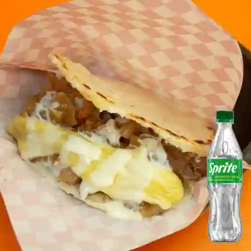 Combo Arepa Nojoda! + Sprite Original 400ml