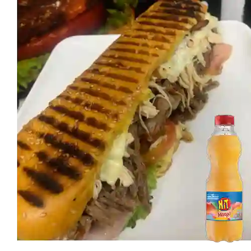Combo Sandwich Ropa Vieja + Hit Mango 500 ml
