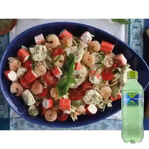 Caprese Tornillos Pasta&Camarón +Brisa Limón 280ml