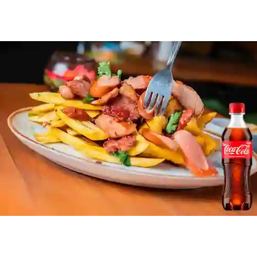 Combo Box Parrillero + Coca Cola Original 400 ml