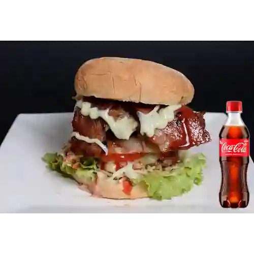 Combo Hamburguesa Tocineta + Coca-Cola Original 400ml