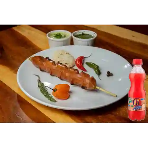 Combo Chorizo Suizo + Hit Frutas Tropicales 500 ml