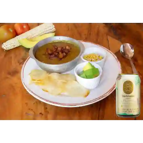Combo Cazuela de Lentejas +Club col. Dorada 330 ml