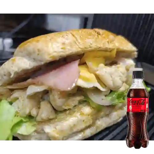 Combo Pollo Pesto Fusión + Coca Cola Sin Azúcar 400 ml