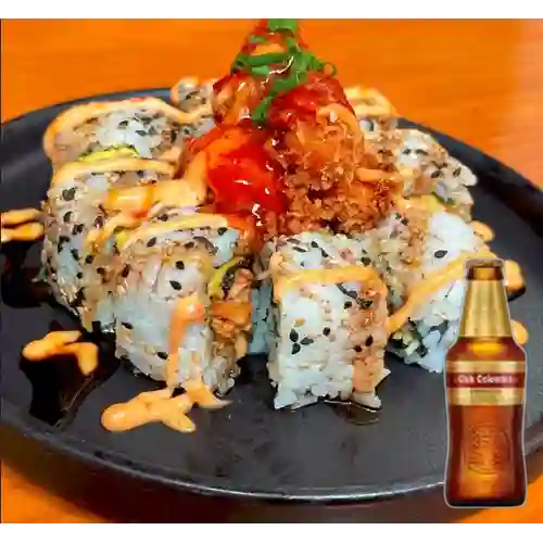 Combo Sushi Kaizen + Cerveza Club Colombia