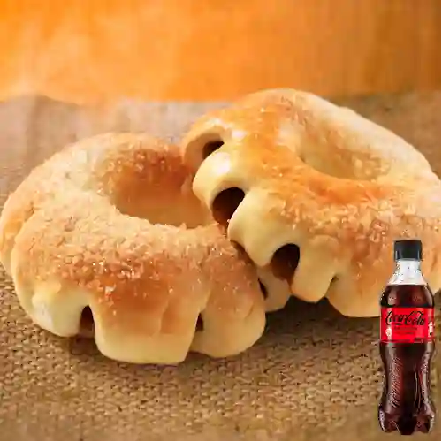 Combo Roscon de Bocadillo +Cocacola S/az 400ml
