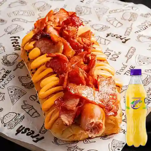 Combo Bacon Hot Dog + Quatro Original 400ML