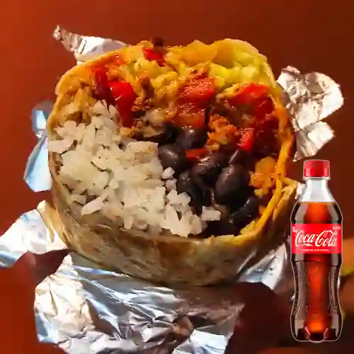 Mero Mero Burrito (2 Carnes) + Cocacola Org 400ml