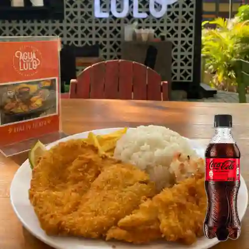 Combo Chuleta + Coca-Cola Sin Azúcar 400 ml