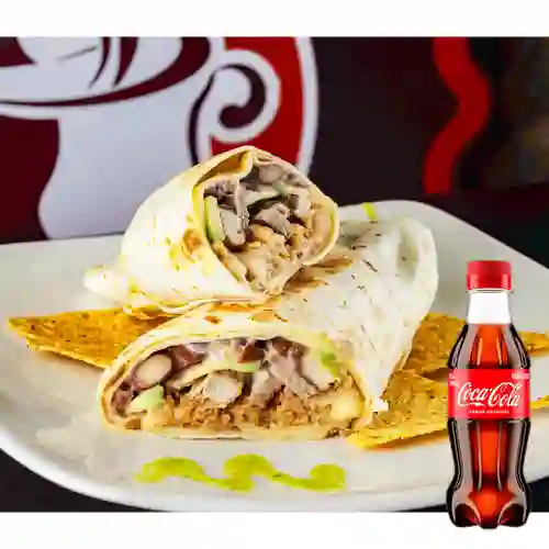 Combo Burrito + Coca Cola Original 250ML